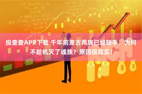 投查查APP下载 千年前萧古两族已经联手，为何不趁机灭了魂族？原因很现实！